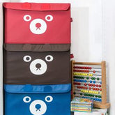 1 Pc Panda Design Folding Storage Bins Quilt Basket Kid Toys Organizer Storage Boxes Cabinet Wardrobe Storage Bag (random Color)