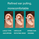 DherigTech Ear Wax Cleaning Kit, 6 Pcs Ear Pick Tools