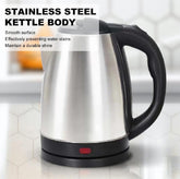 Electric Kettle - Stainless steel body - Automatic instant heating - 1500 Watts - Water boiler - High quality - Kettle for tea - for Daily Kitchen Use