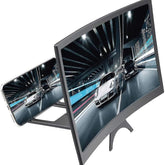 12-Inch Mobile Screen Magnifier – HD Phone Display Amplifier for Movies & Gaming