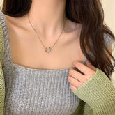 PRJ-183 Hollow Heart Pendant –Golden