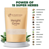 The Health Healer Height Growth Powder | Nutritional Supplement | Wellness & Fitness Support 70g