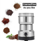 Mini Electric Grinder Stainless Steel Coffee Grinder For Coffee beans, Spices, Masala Grinder Machine 220V2999