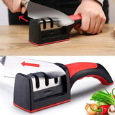 Manual Knife Sharpening Tool with Non-Slip Base