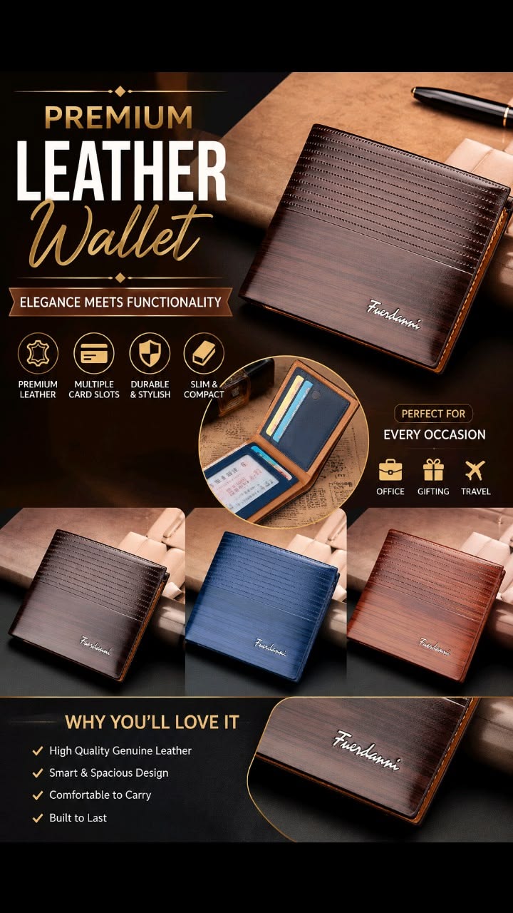 Premium Leather Wallet