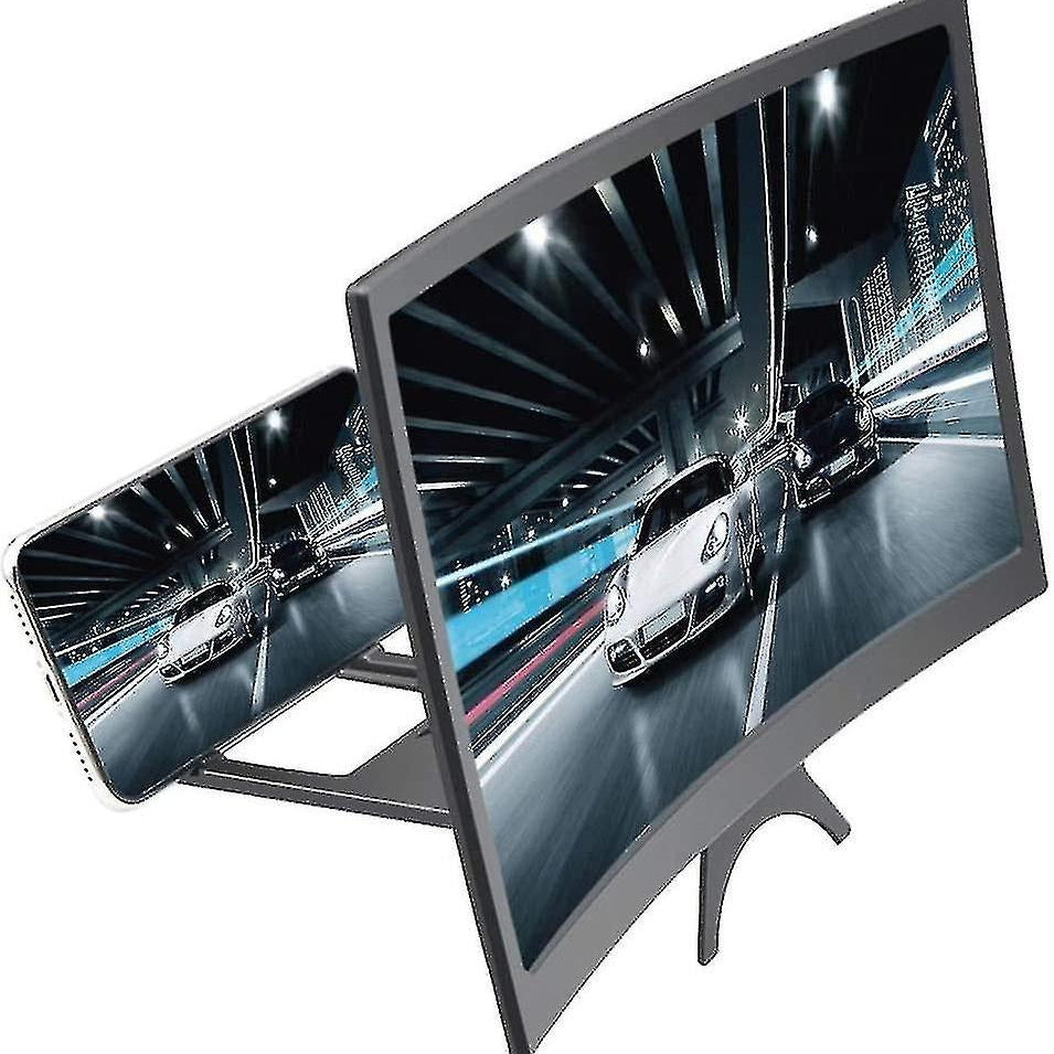 12-Inch Mobile Screen Magnifier – HD Phone Display Amplifier for Movies & Gaming