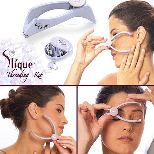 Sildne Hair Threading Machine For Women Eyebrows Flawless Hair Remover Facial Threader Tool